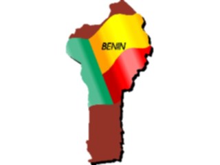 Sticker Custom Preview Image #086342 Maps Countries Benin4