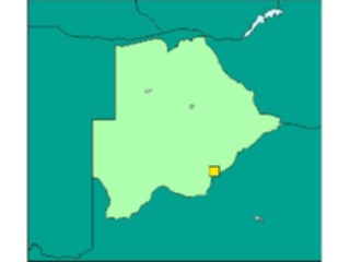 Sticker Custom Preview Image #086355 Maps Countries Botswana1