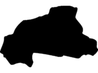 Sticker Custom Preview Image #086374 Maps Countries Burkina Faso2