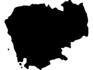 Sticker Custom Preview Image #086635 Maps Countries Kampuchea4