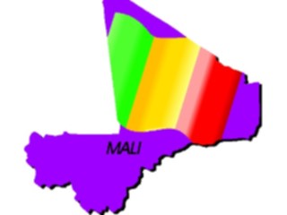 Sticker Custom Preview Image #086699 Maps Countries Mali4