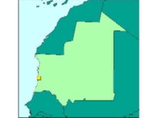 Sticker Custom Preview Image #086703 Maps Countries Mauretania1