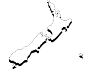 Sticker Custom Preview Image #086748 Maps Countries New Zealand4