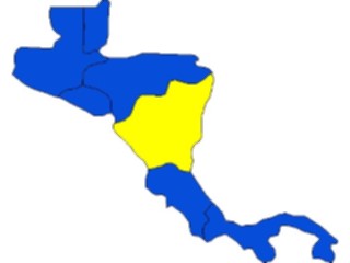Sticker Custom Preview Image #086752 Maps Countries Nicaragua2