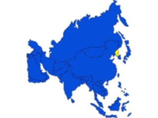 Sticker Custom Preview Image #086765 Maps Countries North Korea4
