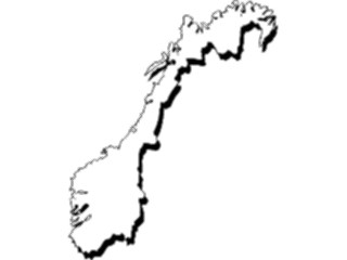 Sticker Custom Preview Image #086769 Maps Countries Norway3
