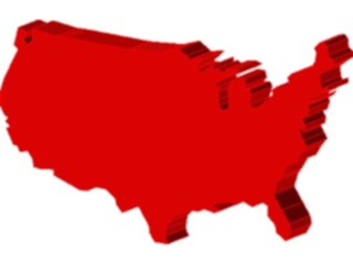 Sticker Custom Preview Image #086961 Maps Countries U S A09