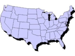 Sticker Custom Preview Image #086963 Maps Countries U S A11