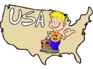 Sticker Custom Preview Image #086970 Maps Countries U S A18