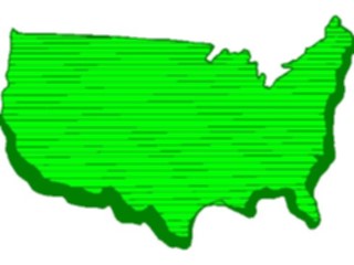 Sticker Custom Preview Image #086971 Maps Countries U S A19