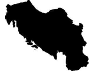 Sticker Custom Preview Image #086994 Maps Countries Yugoslavia2
