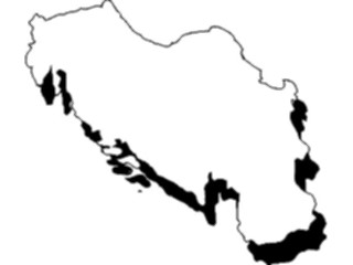 Sticker Custom Preview Image #086995 Maps Countries Yugoslavia3