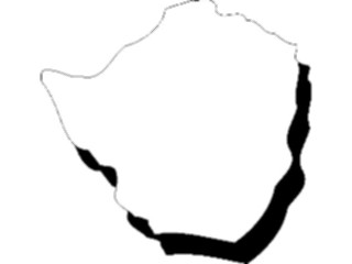 Sticker Custom Preview Image #087006 Maps Countries Zimbabwe3