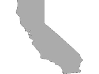Sticker Custom Preview Image #087346 Maps U S A States California10