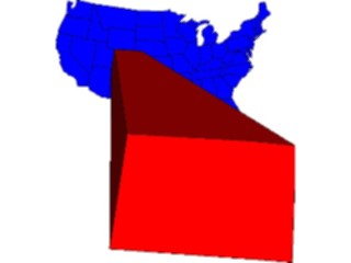 Sticker Custom Preview Image #087357 Maps U S A States Colorado08