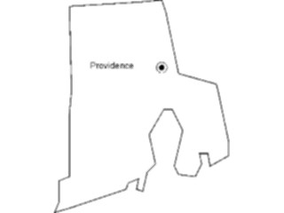 Sticker Custom Preview Image #087793 Maps U S A States Rhode Island12