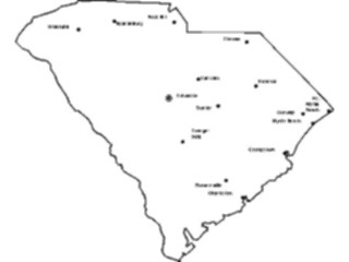 Sticker Custom Preview Image #087806 Maps U S A States South Carolina12