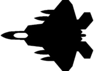 Sticker Custom Preview Image #088357 Military Air Force Plane Silhouette05