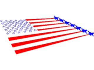 Sticker Custom Preview Image #088404 Military Air Force Planes Flag2