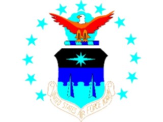 Sticker Custom Preview Image #088410 Military Air Force Symbol1