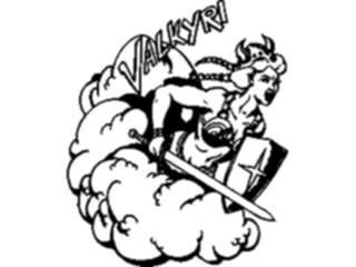 Sticker Custom Preview Image #088414 Military Air Force Valkyri