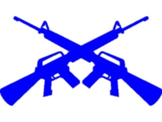 Sticker Custom Preview Image #088448 Military Army Rifles