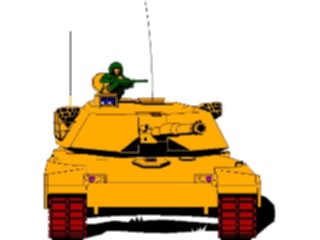 Sticker Custom Preview Image #088495 Military Army Tank13