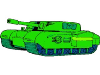 Sticker Custom Preview Image #088498 Military Army Tank16