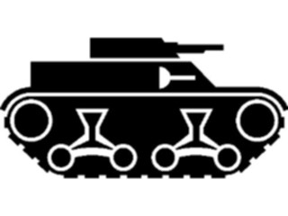 Sticker Custom Preview Image #088500 Military Army Tank18