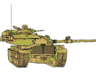Sticker Custom Preview Image #088502 Military Army Tank20