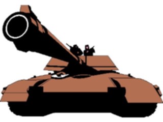 Sticker Custom Preview Image #088505 Military Army Tank23