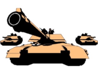Sticker Custom Preview Image #088516 Military Army Tanks