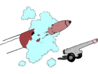 Sticker Custom Preview Image #088684 Military Cartoons Cannon3