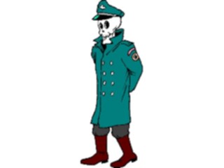 Sticker Custom Preview Image #088695 Military Cartoons Dead General