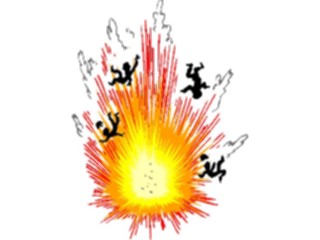 Sticker Custom Preview Image #088711 Military Cartoons Explosion3