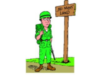 Sticker Custom Preview Image #088803 Military Cartoons No Mans Land