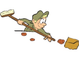 Sticker Custom Preview Image #088822 Military Cartoons Potato Billiards