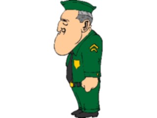Sticker Custom Preview Image #088853 Military Cartoons Sergeant1