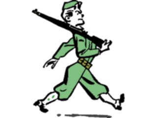 Sticker Custom Preview Image #088874 Military Cartoons Soldier13