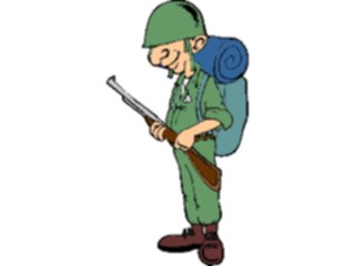 Sticker Custom Preview Image #088878 Military Cartoons Soldier17