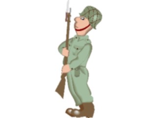 Sticker Custom Preview Image #088879 Military Cartoons Soldier18