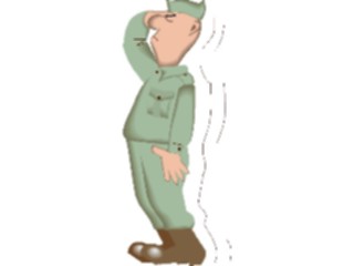 Sticker Custom Preview Image #088880 Military Cartoons Soldier19