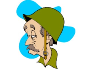 Sticker Custom Preview Image #088885 Military Cartoons Soldier24