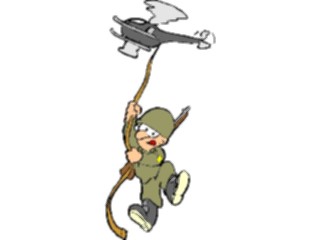Sticker Custom Preview Image #088964 Military Cartoons Soldier Rescue