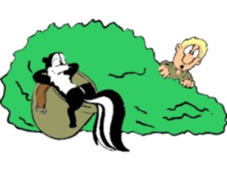 Sticker Custom Preview Image #088971 Military Cartoons Soldier Skunk1