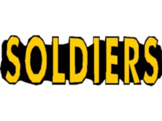 Sticker Custom Preview Image #089001 Military Cartoons Soldiers Title