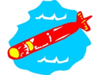 Sticker Custom Preview Image #089021 Military Cartoons Torpedo1