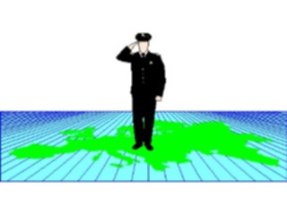 Sticker Custom Preview Image #089099 Military General European Force