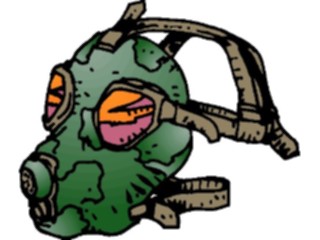 Sticker Custom Preview Image #089103 Military General Gas Mask