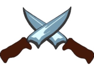 Sticker Custom Preview Image #089119 Military General Knives